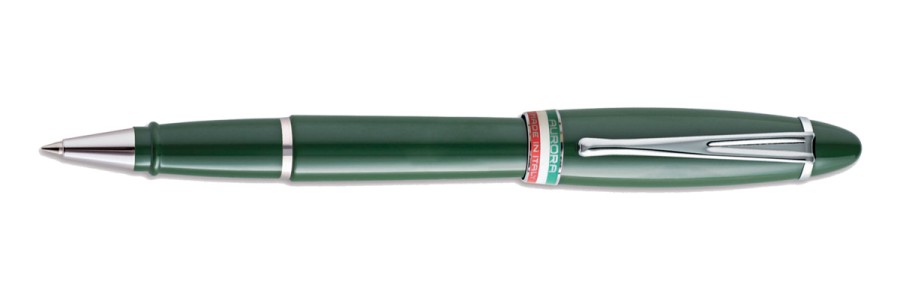 Aurora - Ipsilon Italia - Green Glossy Resin - Rollerball