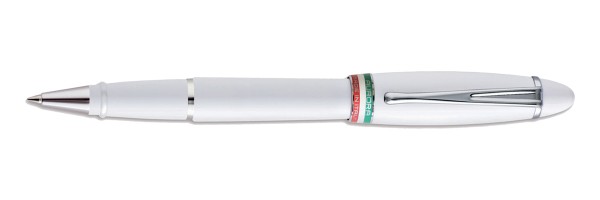 Aurora - Ipsilon Italia - White Glossy Resin - Rollerball