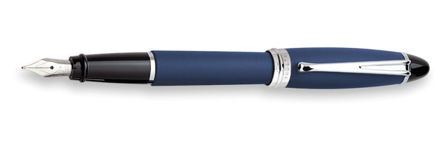 Aurora - Ipsilon Satin Blue HT - Fountain Pen