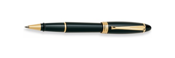 Aurora - Ipsilon - Glossy Resin - Black - Rollerball Pen