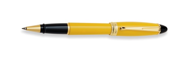 Aurora - Ipsilon - Glossy Resin - Yellow - Rollerball Pen