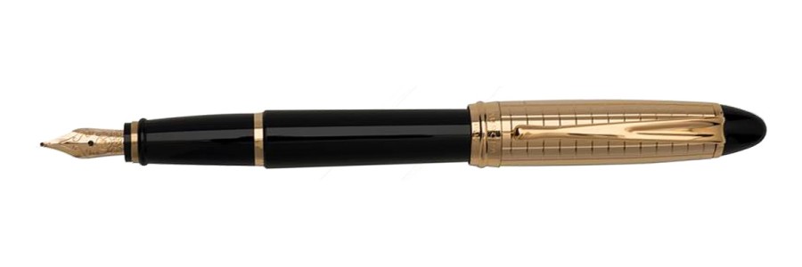 Aurora - Ipsilon Quadra - Fountain Pen - Yellow Gold Cap.