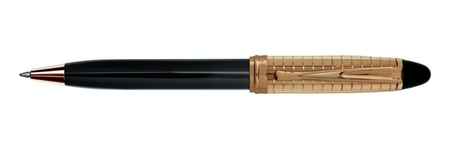 Aurora - Ipsilon Quadra - Ballpoint - Gold Cap.