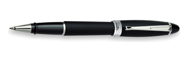 Aurora - Ipsilon Satin Black HT - Rollerball Pen