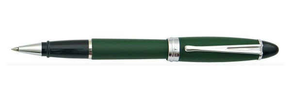 Aurora - Ipsilon Satin Green HT - Rollerball Pen