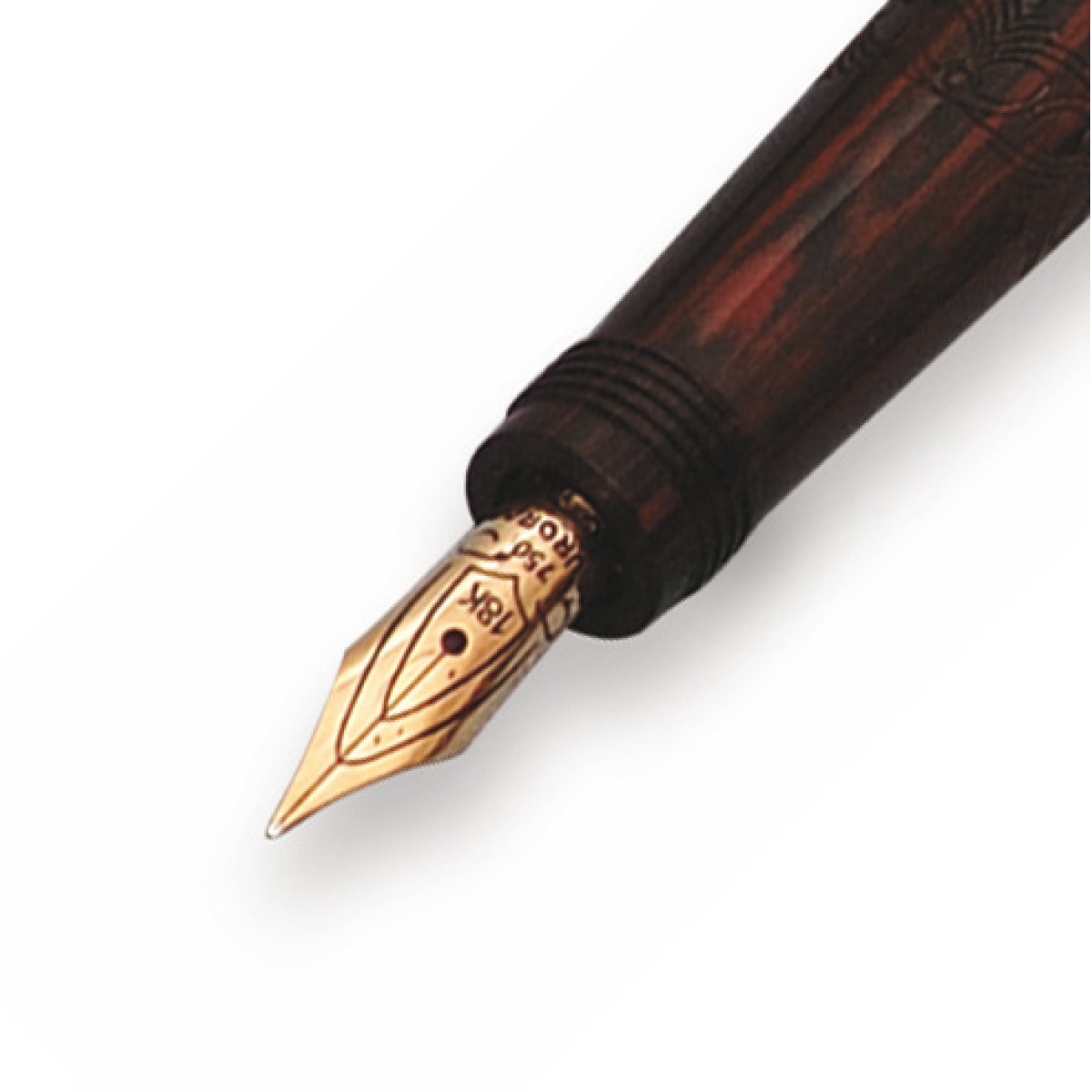 Aurora - Nobile - 18k Solid Gold Cap - Fountain Pen