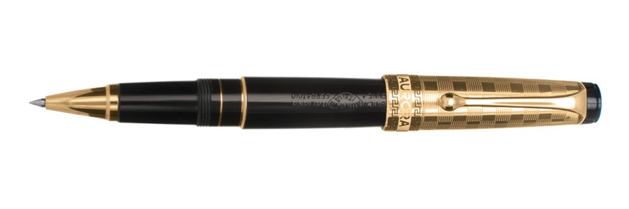 Aurora - Optima - Decò Vermeil Gold - Rollerball Pen 