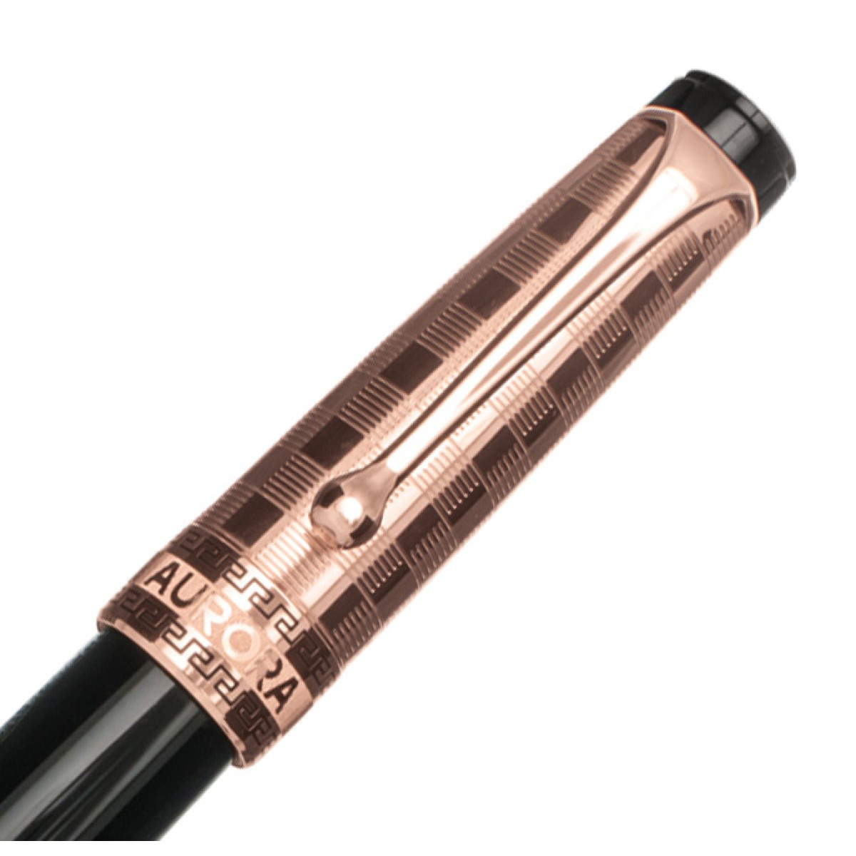 Aurora - Optima - Decò Vermeil Rose gold - Fountain Pen 