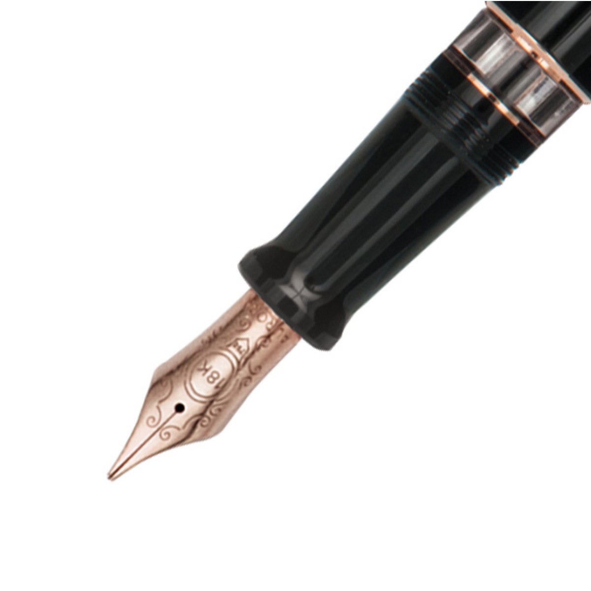 Aurora - Optima - Decò Vermeil Rose gold - Fountain Pen 