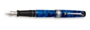 Aurora - Optima Blue Chrome - Fountain Pen 