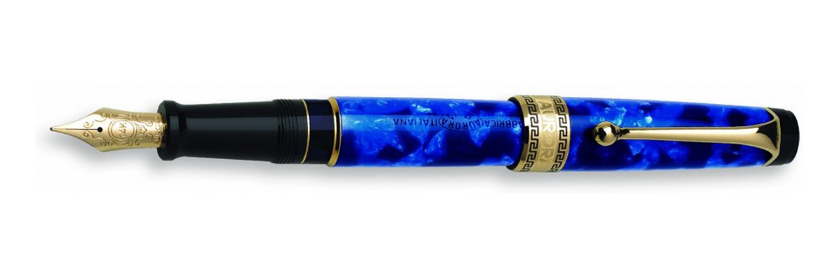 Aurora - Optima Blue Gold - Fountain Pen 