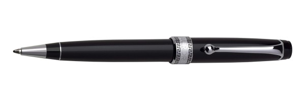 Aurora - Optima Black Chrome - Ballpoint Pen 