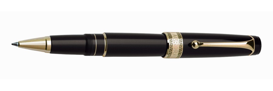Aurora - Optima Black Gold - Rollerball Pen 