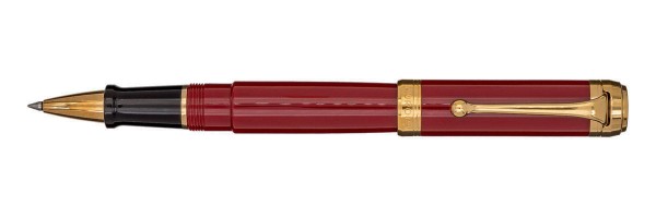 Aurora - Talentum - Bordeaux and Gold - Big Rollerball Pen