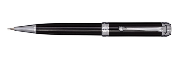 Aurora - Talentum - Glossy Black and Chrome - Mechanical Pencil 0,7mm.
