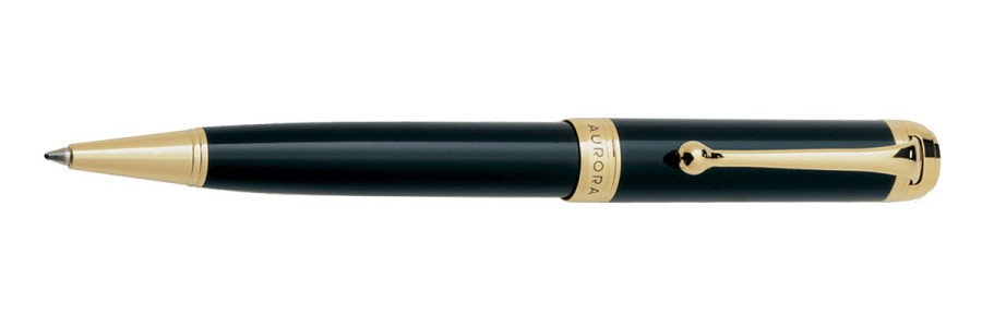 Aurora - Talentum - Glossy Black and Gold - Ballpoint Pen