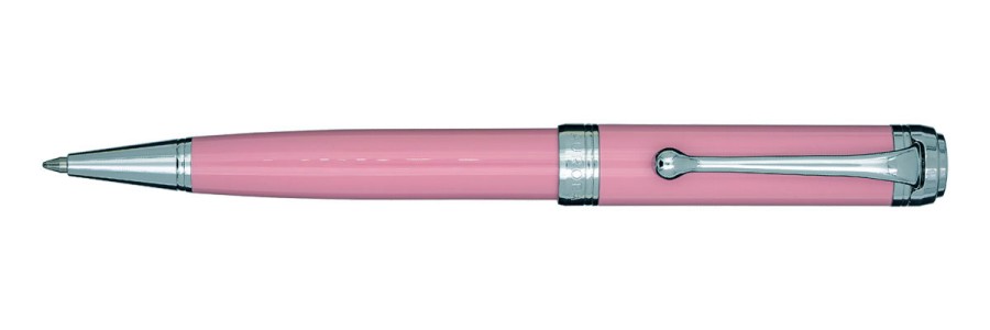 Aurora - Talentum - Glossy Pink and Chrome - Ballpoint Pen