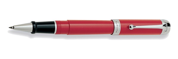 Aurora - Talentum - Red Chrome - Big Rollerball Pen