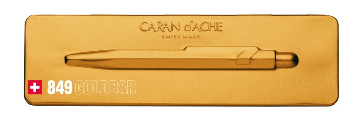 Caran d'Ache - 849 Gift Collection - GoldBar - Penna a sfera