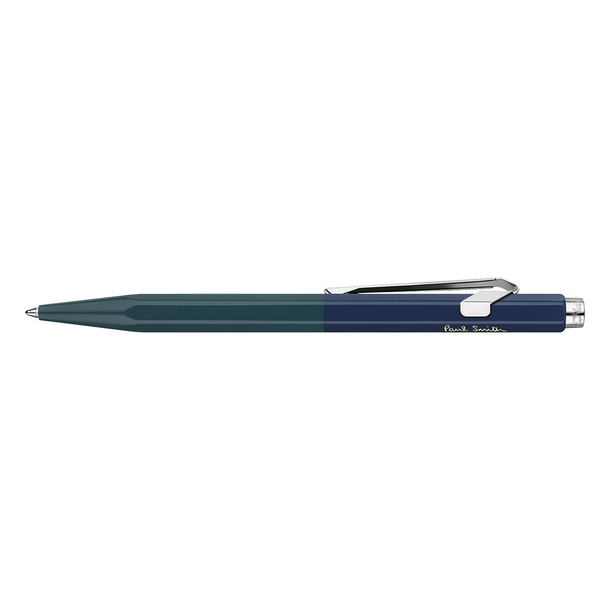 Caran d'Ache - 849 Paul Smith 2023 - Racing Green and Blue Navy - Penna a sfera