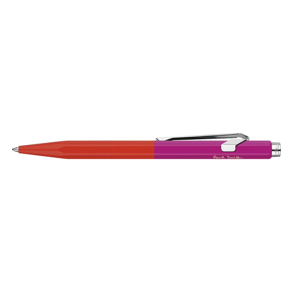 Caran d'Ache - 849 Paul Smith 2023 - Warm Red and Melrose - Ballpoint