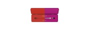 Caran d'Ache - 849 Paul Smith 2023 - Warm Red and Melrose - Penna a sfera