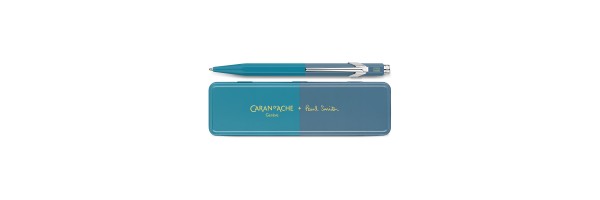 Caran d'Ache - 849 Paul Smith 2023 - Cyan and Blue - Ballpoint