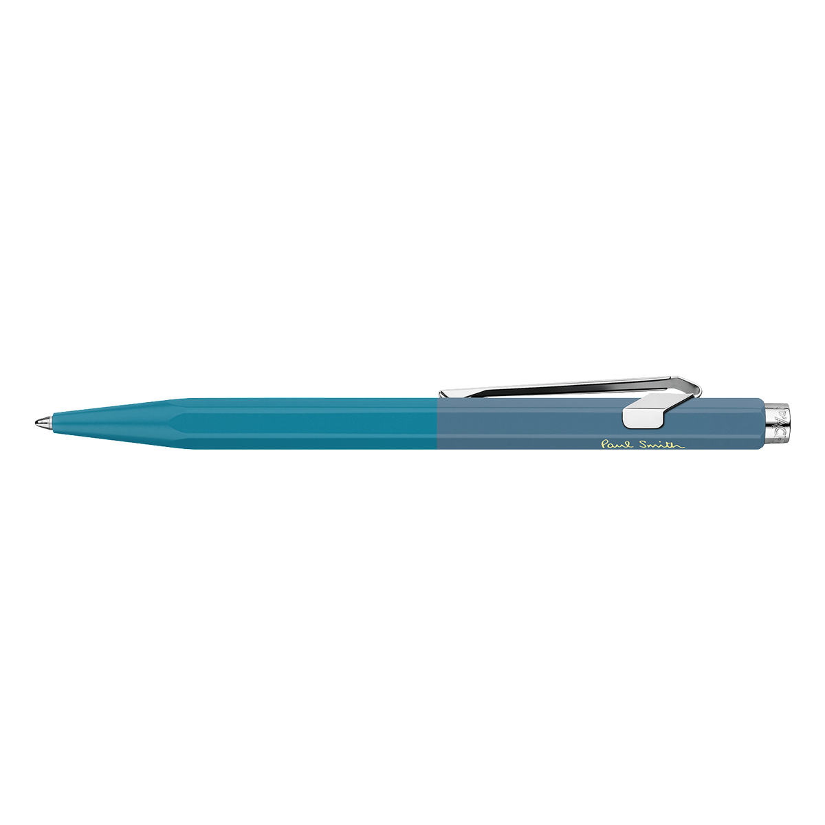 Caran d'Ache - 849 Paul Smith 2023 - Cyan and Blue - Penna a sfera