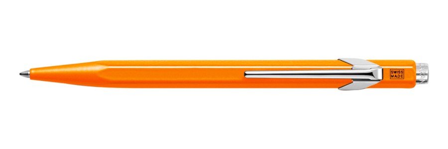 Caran d'Ache - 849 Pop Line Fluo - Arancione - Penna a sfera