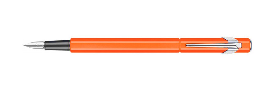 Caran d'Ache - 840 - Fountain Pen - Orange