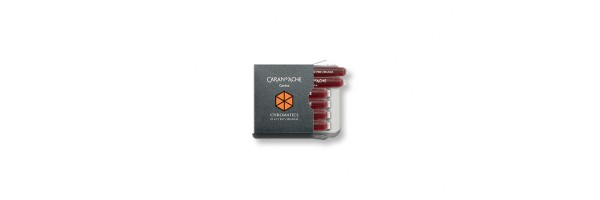 Caran d'Ache - Ink Cartridge - Electric Orange