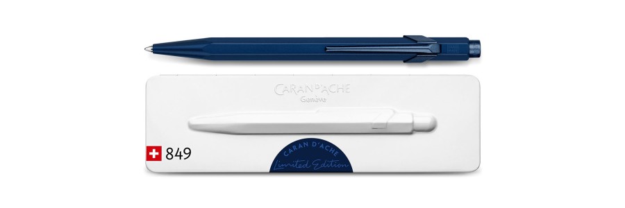 Caran d'Ache - 849 - Claim your Style - Ballpoint Pen - Night Blue