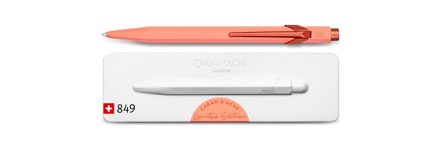 Caran d'Ache - 849 - Claim your Style III - Penna a sfera - Tangerine