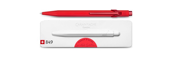 Caran d'Ache - 849 - Claim your Style III - Ballpoint Pen - Scarlet Red