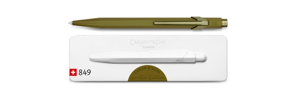 Caran d'Ache - 849 - Claim your Style III - Penna a sfera - Moss Green