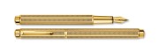 Caran d'Ache - Ecridor - Chevron Gold Plated - Fountain Pen