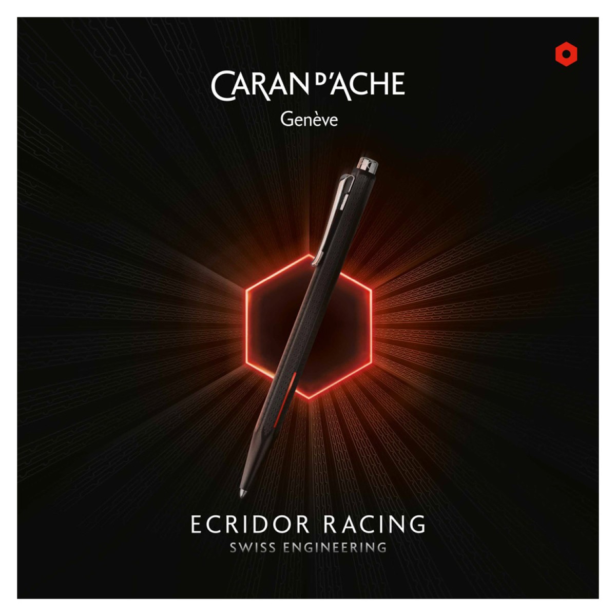 Caran d'Ache - Ecridor - Racing - Penna a sfera