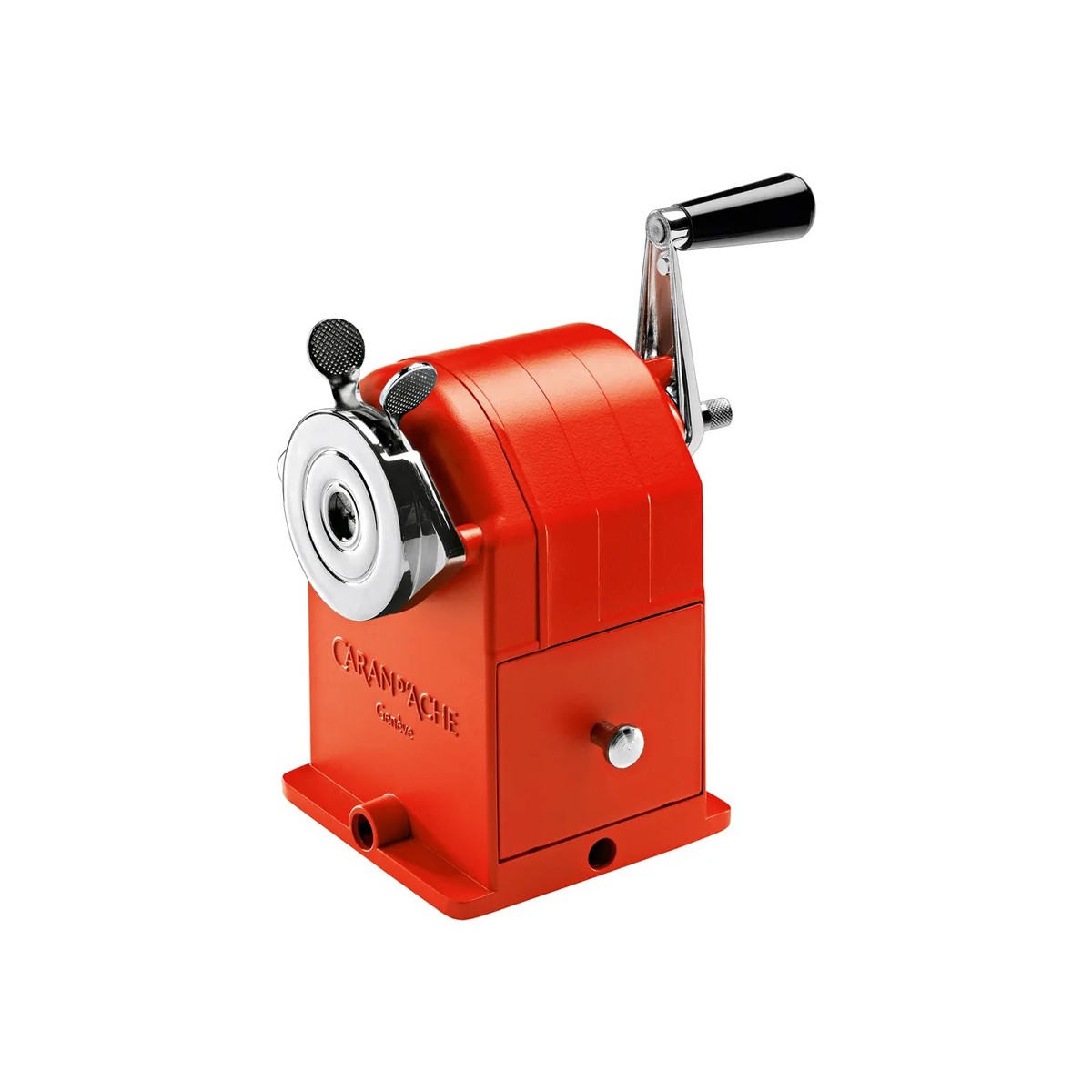 Caran D'ache - Crank Pencil Sharpener Red