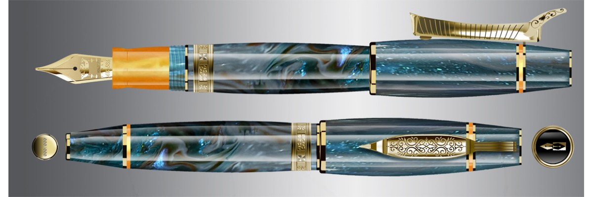 DELTA – Indigenous People - BAJAU - Stilografica DELTA – Indigenous People - BAJAU - Stilografica