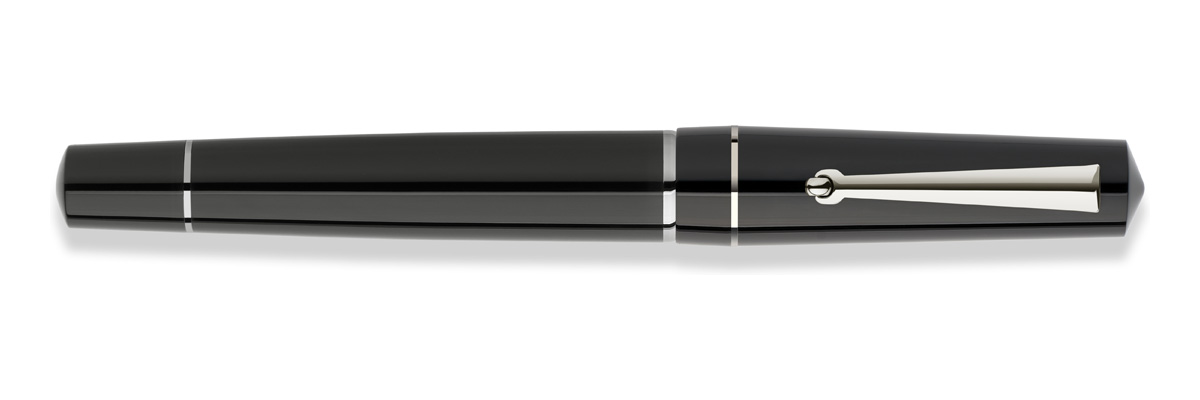 Delta - Dune - Black - Fountain pen - Steel