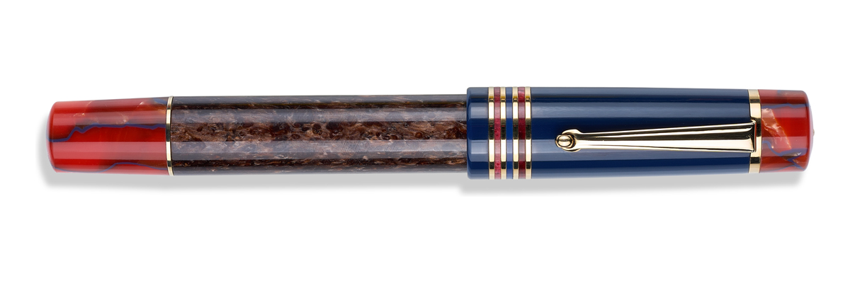 Delta - Etna - “The Fire of the Night” Limited Edition - Pennino Oro 14kt.