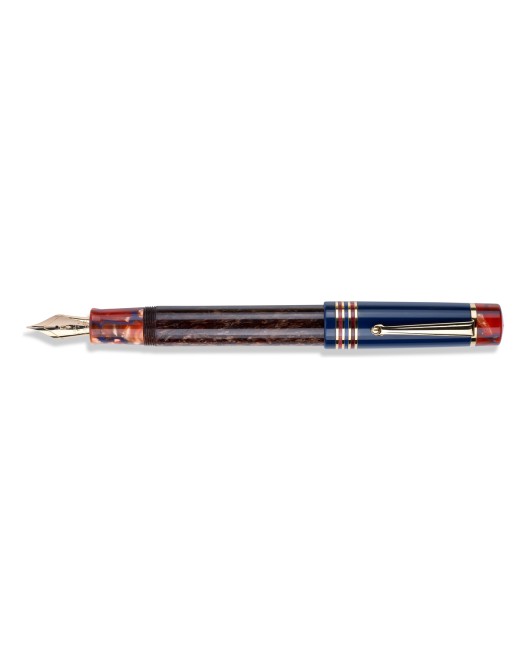Delta -  Etna - “The Fire of the Night” Limited Edition- Fountain Pen GT - 14Kt. Gold Nib