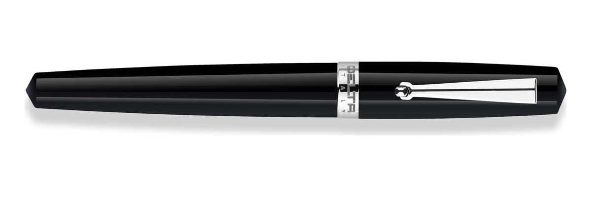 Delta - Intesa - Black - Fountain Pen