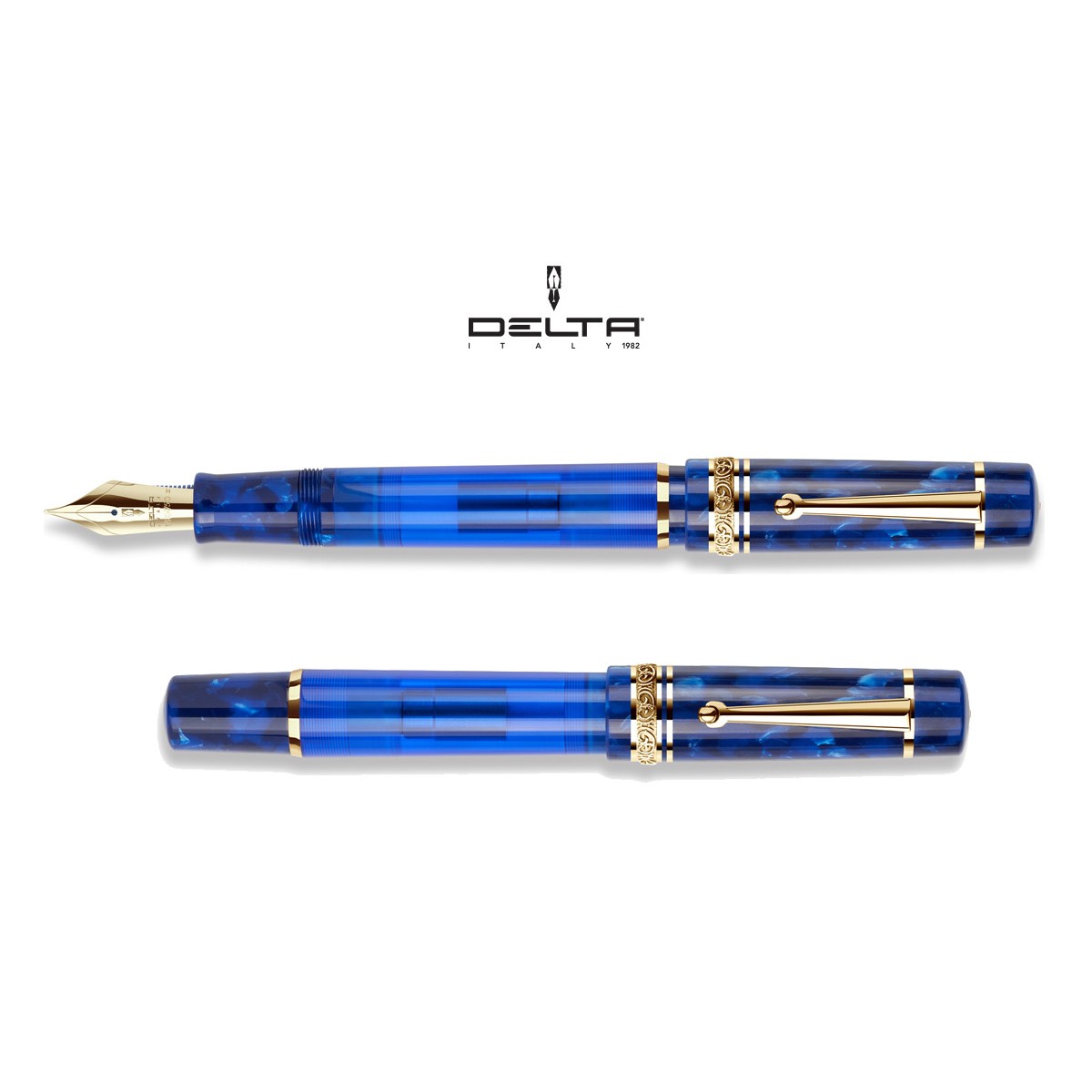 Delta - Imperial Blue - Fountain Pen - Limited Edition