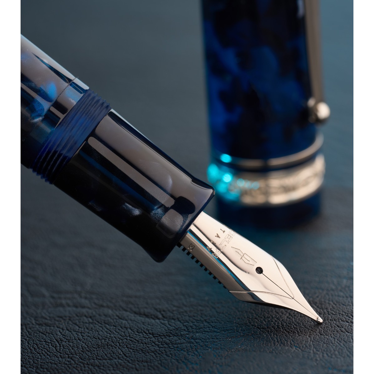 Delta - RESERVOIR Ink Tank - Blu Grigio - Stilografica Delta - RESERVOIR Ink Tank - Blu Grigio - Stilografica