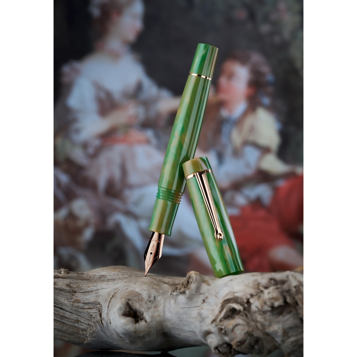 Delta - Sings of Time - Rococo - Fountainpen