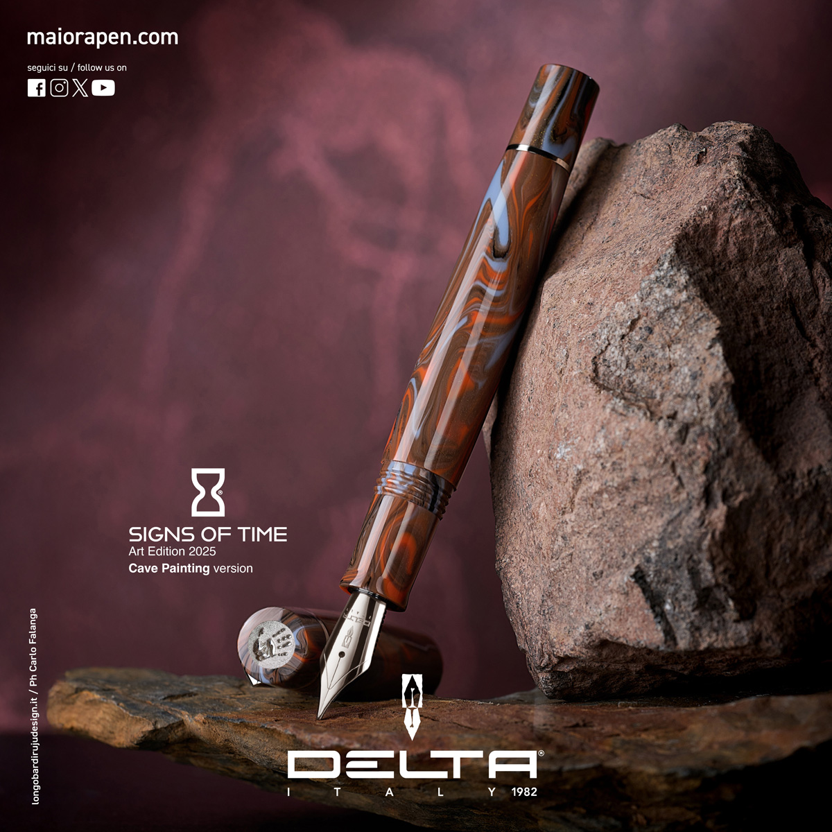 Delta - Segni del Tempo - Arte Rupestre - Stilografica