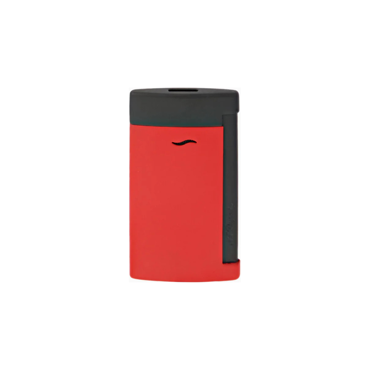 Dupont - 027749 - Slim 7 Lighter - Matt Black and red