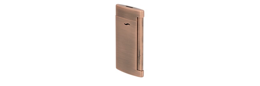 Dupont - 027809 - Accendino Slim 7 - Brushed Copper