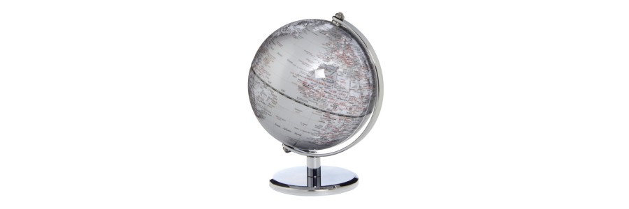 Emform - Mini Globe - Gagarin - Silver